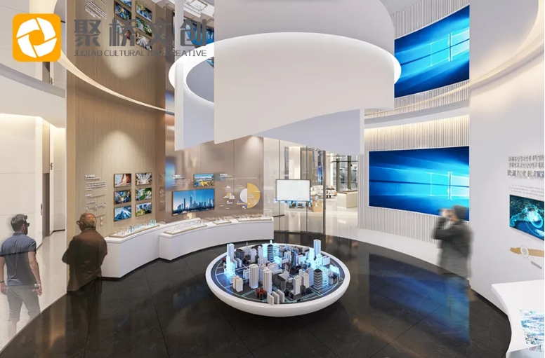 科技公司企業(yè)品牌展廳設(shè)計(jì)：如何把冰冷技術(shù)變成有溫度的品牌故事？